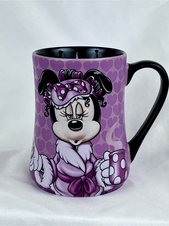 Disney Other - Disney Parks Minnie Mouse Mornings Arent Pretty Pink Coffee Mug Cup 16oz RETIRED